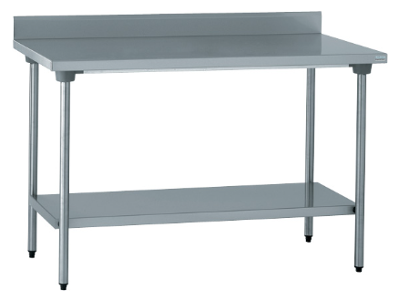 TABLE ADOSSÉE ÉTAGÈRE BASSE