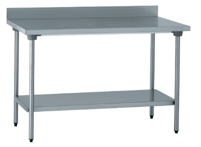 TABLE ADOSSÉE ÉTAGÈRE BASSE