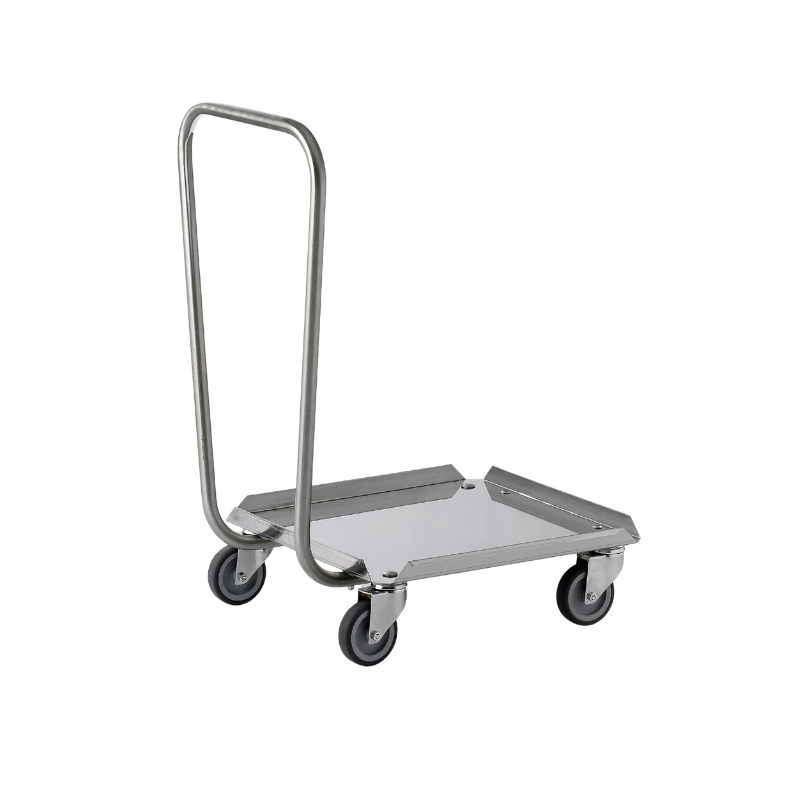PORTE-CASIERS "GA" INOX AVEC DOSSERET