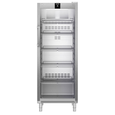 ARMOIRE POSITIVE PORTE VITRÉE INOXF 6511