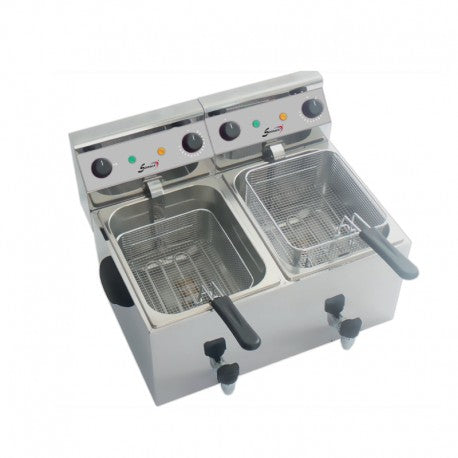 FRITEUSES DE TABLE 2 CUVES 8L