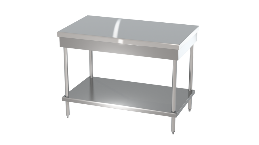 TABLE CENTRALE AVEC ÉTAGÈRE BASSE