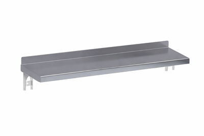 ÉTAGÈRE MURALE PLEINE INOX