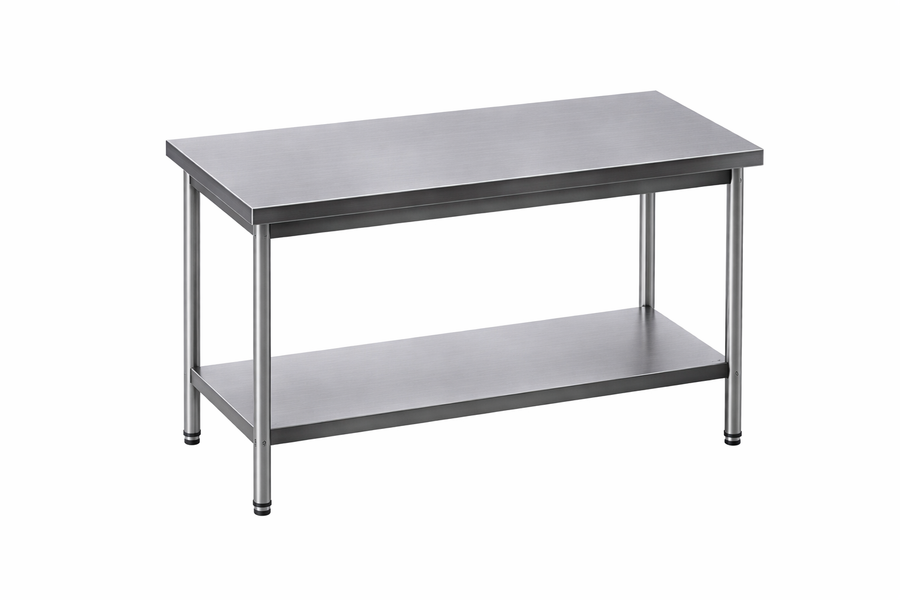 TABLE CENTRALE AVEC ETAGÈRE BASSE