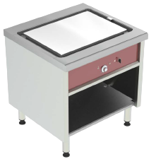 PRO 800 PLANCHA ACIER INOX ELECTRIQUE