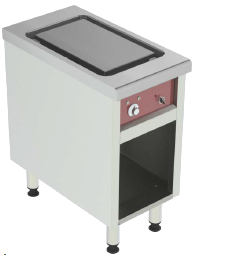 PRO 800 PLANCHA ACIER INOX ELECTRIQUE
