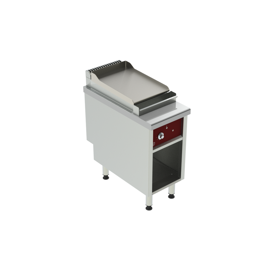 PRO 900 GRIL ÉLEC. ACIER LISSE SUR BAIE OUVERTE
